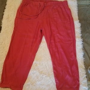 2 Pair Old Navy Linen Pants Bundle